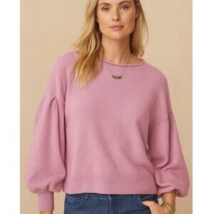 Sundance Cashmere Sonja Sweater Orchid